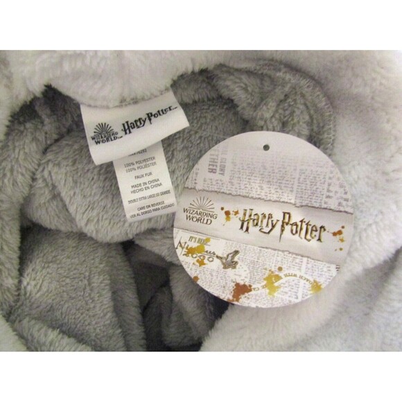 Disney Harry Potter NWT Fleece Kangaroo Pocket Pajama Lounge Hoodie Robe Sz 2XL - Picture 8 of 10